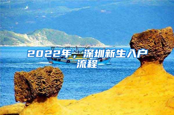 2022年，深圳新生入户流程