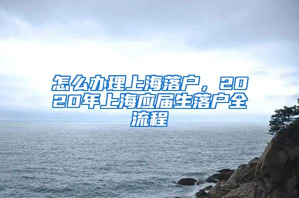 怎么办理上海落户，2020年上海应届生落户全流程
