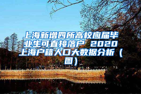 上海新增四所高校应届毕业生可直接落户 2020上海户籍人口大数据分析（图）