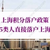 2022年上海积分落户政策，5类人才可直接落户上海